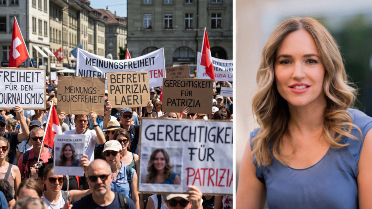 Dramatische Szenen im Studio von Arena nach der Flucht des ehemaligen SNB-Präsidenten Thomas Jordan und der anschliessenden Festnahme von Patrizia Laeri.